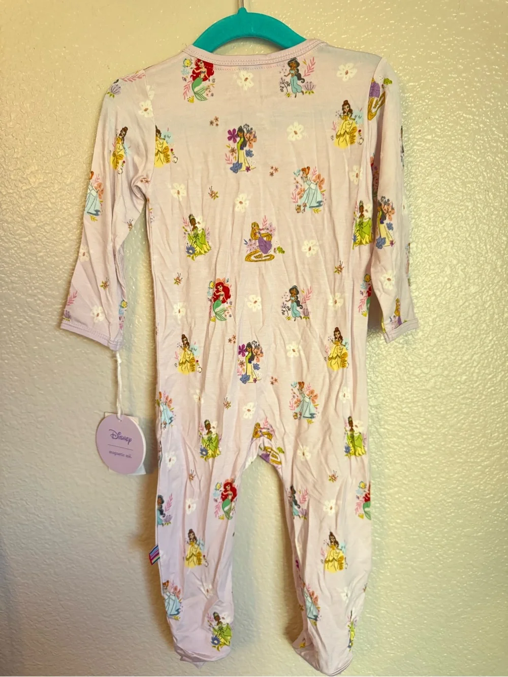 Magnetic Me Lavender Disney Princess Footed One-Piece